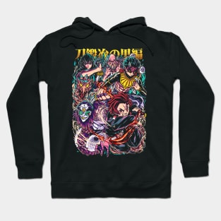 demon slayer Fanart Hoodie